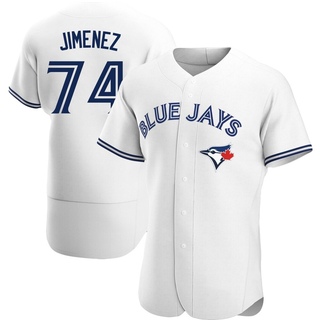 Authentic Eloy Jimenez Men's Toronto Blue Jays Home Jersey - White