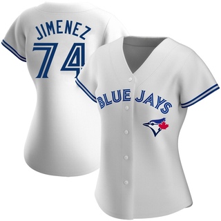 Authentic Eloy Jimenez Women's Toronto Blue Jays Home Jersey - White