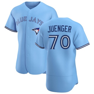 Authentic Hayden Juenger Men's Toronto Blue Jays Powder Alternate Jersey - Blue