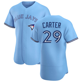 Authentic Joe Carter Men's Toronto Blue Jays Powder Alternate Jersey - Blue