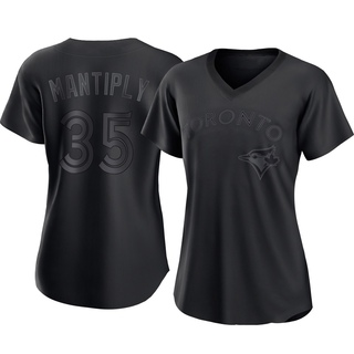 Authentic Joe Mantiply Women's Toronto Blue Jays Pitch Fashion Jersey - Black
