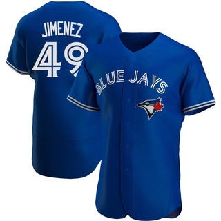 Authentic Leo Jimenez Men's Toronto Blue Jays Alternate Jersey - Royal