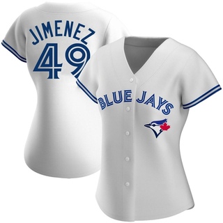 Authentic Leo Jimenez Women's Toronto Blue Jays Home Jersey - White