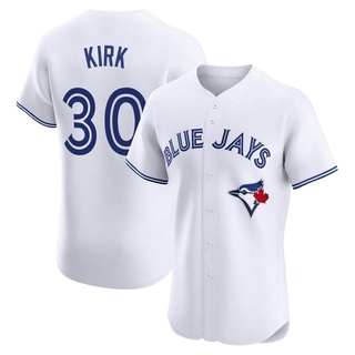 Elite Alejandro Kirk Men's Toronto Blue Jays Home Jersey - White