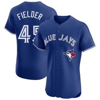 Elite Cecil Fielder Men's Toronto Blue Jays Alternate Jersey - Royal