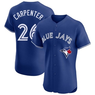 Elite Chris Carpenter Men's Toronto Blue Jays Alternate Jersey - Royal