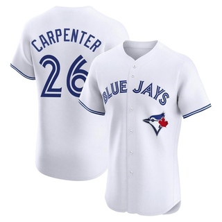 Elite Chris Carpenter Men's Toronto Blue Jays Home Jersey - White