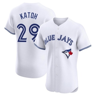Elite Gosuke Katoh Men's Toronto Blue Jays Home Jersey - White