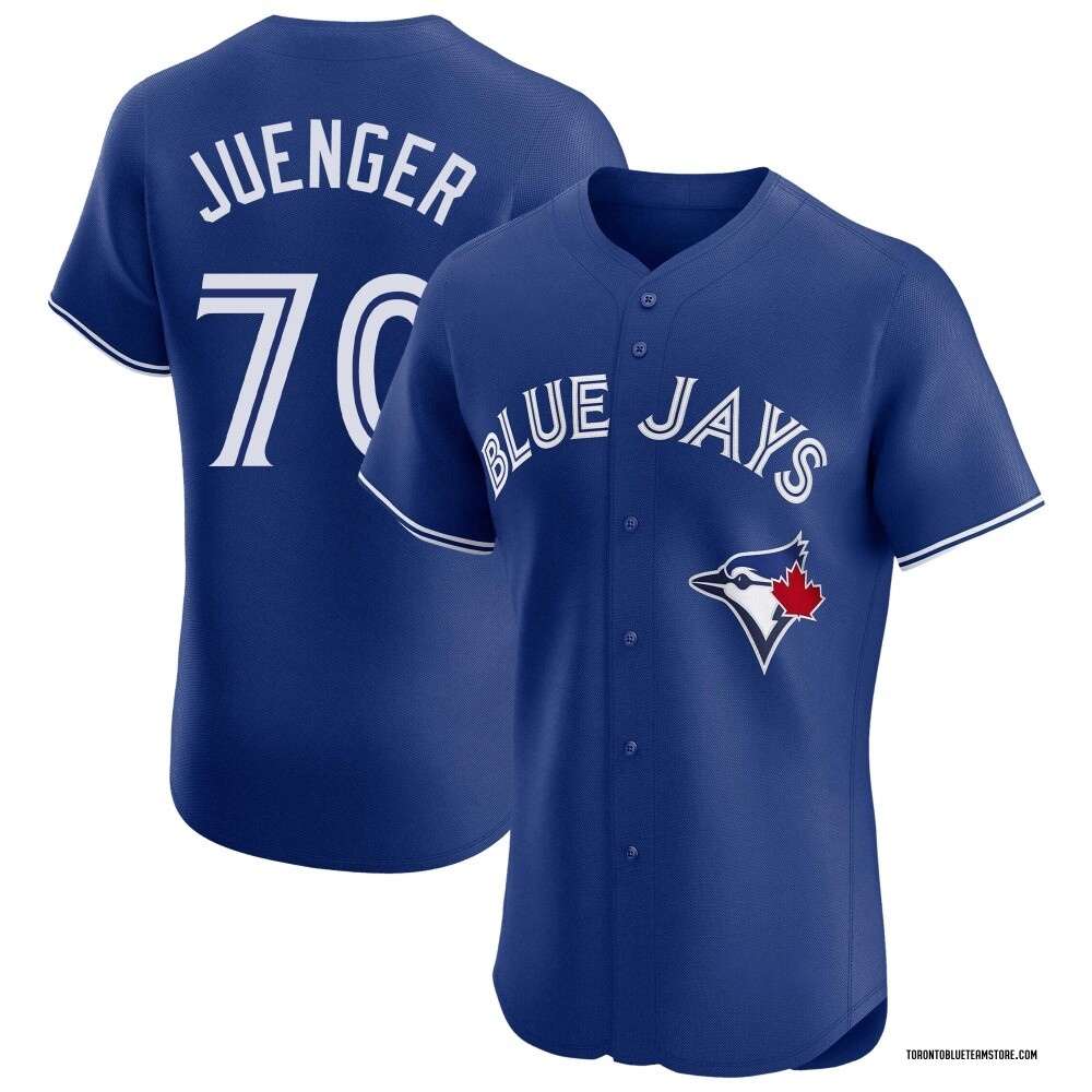 Elite Hayden Juenger Men's Toronto Blue Jays Alternate Jersey - Royal