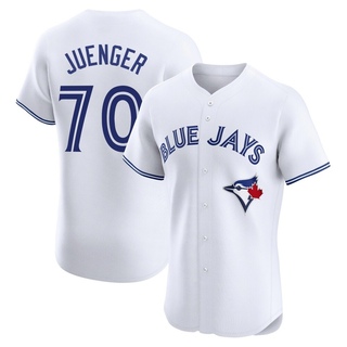 Elite Hayden Juenger Men's Toronto Blue Jays Home Jersey - White