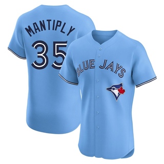 Elite Joe Mantiply Men's Toronto Blue Jays Powder Alternate Jersey - Blue