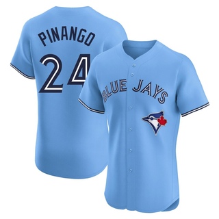 Elite Yohendrick Pinango Men's Toronto Blue Jays Powder Alternate Jersey - Blue