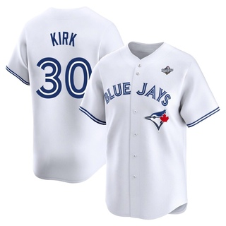 Limited Alejandro Kirk Youth Toronto Blue Jays Home 2025 World Series Jersey - White