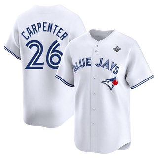 Limited Chris Carpenter Men's Toronto Blue Jays Home 2025 World Series Jersey - White