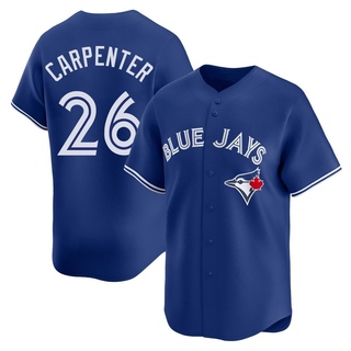 Limited Chris Carpenter Youth Toronto Blue Jays Alternate Jersey - Royal
