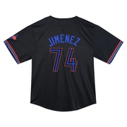 Limited Eloy Jimenez Toddler Toronto Blue Jays 2024 City Connect Jersey - Black