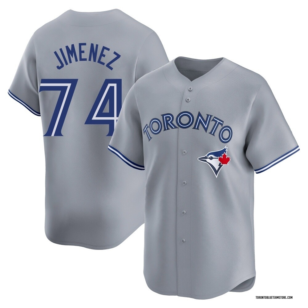 Limited Eloy Jimenez Youth Toronto Blue Jays Away Jersey - Gray