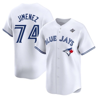Limited Eloy Jimenez Youth Toronto Blue Jays Home 2025 World Series Jersey - White