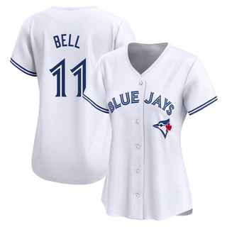 Limited George Bell Women's Toronto Blue Jays Home Jersey - White