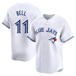 Limited George Bell Youth Toronto Blue Jays Home Jersey - White