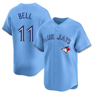 Limited George Bell Youth Toronto Blue Jays Powder Alternate Jersey - Blue