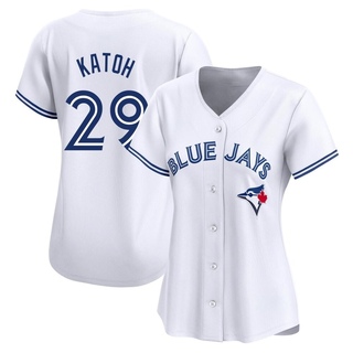 Limited Gosuke Katoh Women's Toronto Blue Jays Home Jersey - White