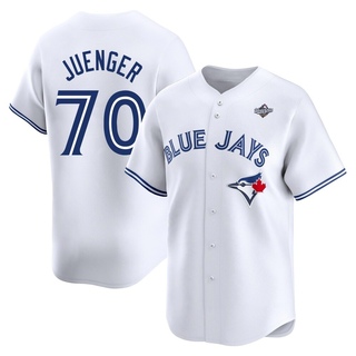 Limited Hayden Juenger Men's Toronto Blue Jays Home 2025 World Series Jersey - White