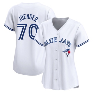 Limited Hayden Juenger Women's Toronto Blue Jays Home Jersey - White