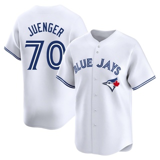 Limited Hayden Juenger Youth Toronto Blue Jays Home Jersey - White