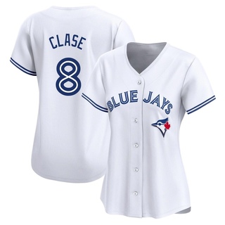 Limited Jonatan Clase Women's Toronto Blue Jays Home Jersey - White