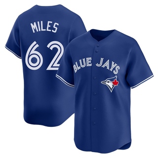 Limited Spencer Miles Youth Toronto Blue Jays Alternate Jersey - Royal