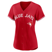 Replica Cecil Fielder Women's Toronto Blue Jays Canada Day Jersey - Red