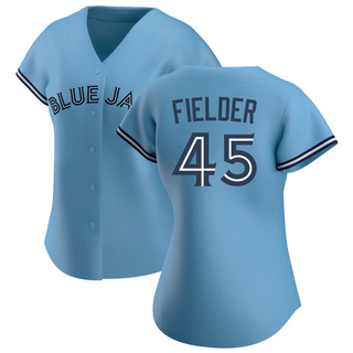 Replica Cecil Fielder Women's Toronto Blue Jays Jersey - Blue