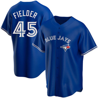 Replica Cecil Fielder Youth Toronto Blue Jays Alternate Jersey - Royal