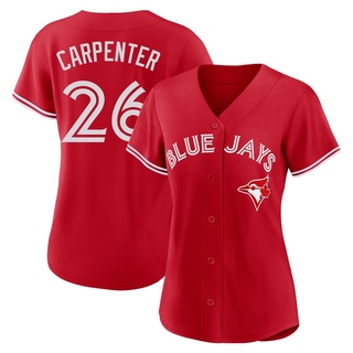 Replica Chris Carpenter Women's Toronto Blue Jays Canada Day Jersey - Red