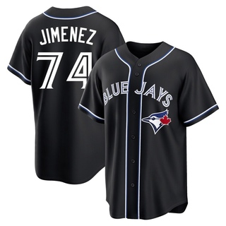 Replica Eloy Jimenez Men's Toronto Blue Jays Fashion Out Jersey - Black