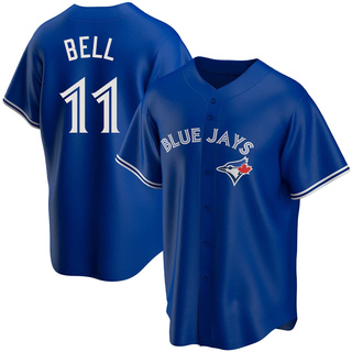 Replica George Bell Men's Toronto Blue Jays Alternate Jersey - Royal