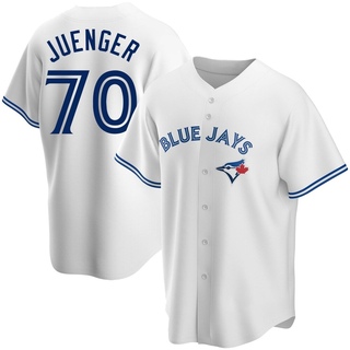 Replica Hayden Juenger Youth Toronto Blue Jays Home Jersey - White