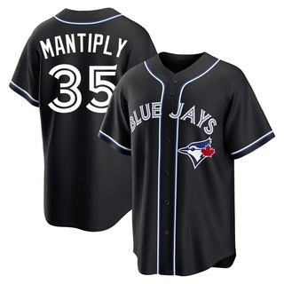 Replica Joe Mantiply Men's Toronto Blue Jays Fashion Out Jersey - Black