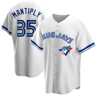 Replica Joe Mantiply Men's Toronto Blue Jays Home Cooperstown Collection Jersey - White