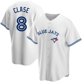 Replica Jonatan Clase Men's Toronto Blue Jays Home Jersey - White