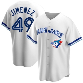 Replica Leo Jimenez Youth Toronto Blue Jays Home Cooperstown Collection Jersey - White