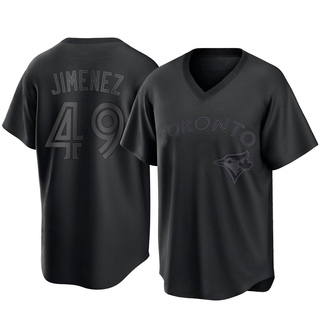 Replica Leo Jimenez Youth Toronto Blue Jays Pitch Fashion Jersey - Black