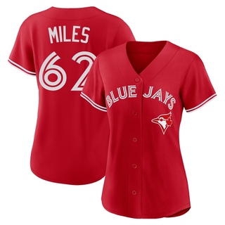 Replica Spencer Miles Women's Toronto Blue Jays Canada Day Jersey - Red