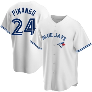 Replica Yohendrick Pinango Youth Toronto Blue Jays Home Jersey - White
